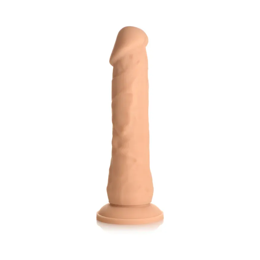 EASY RIDERS 7IN SILICONE DILDO, Color: LIGHT
