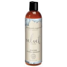 INTIMATE EARTH VELVET SILICONE GLIDE, Size: 2OZ