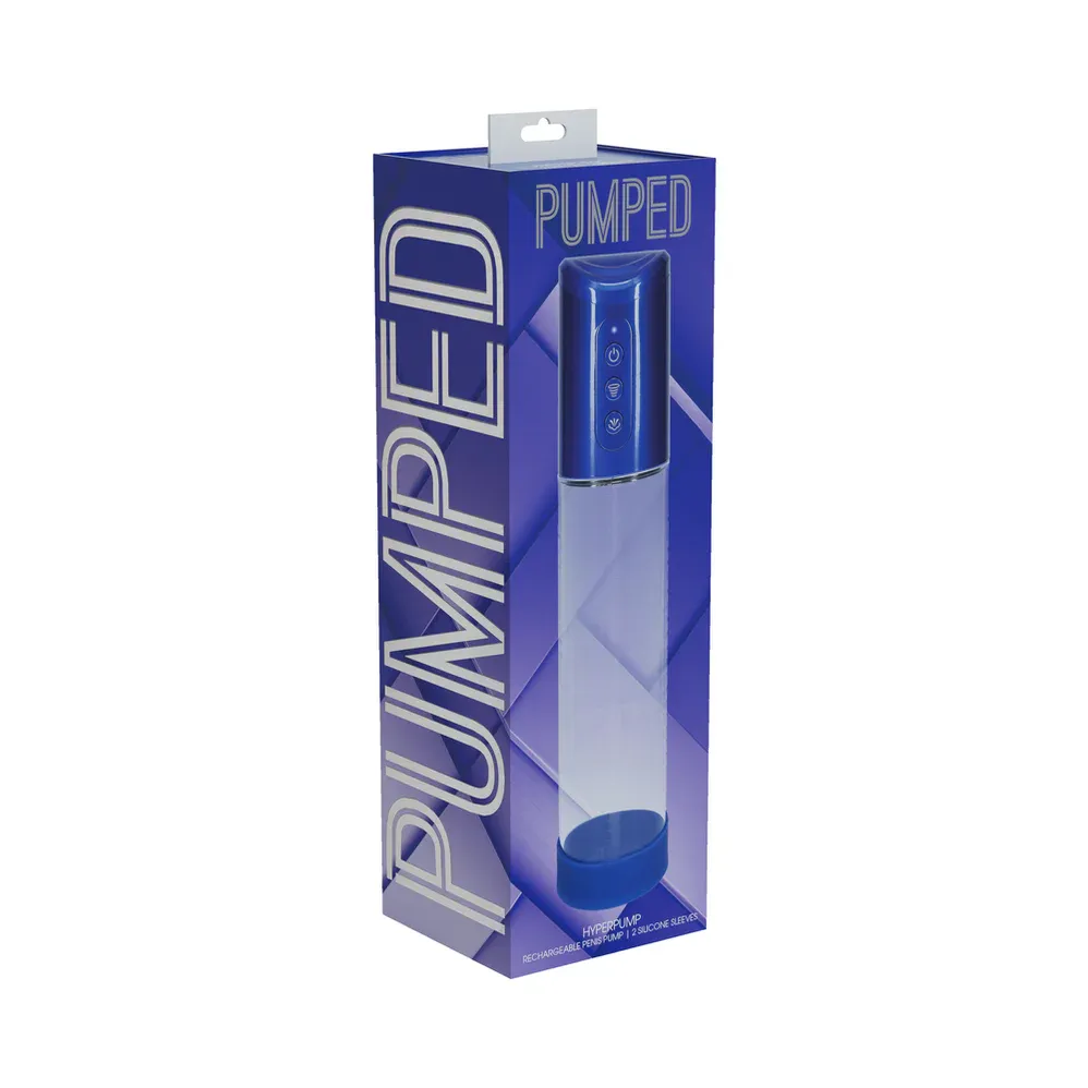 PUMPED HYPERPUMP AUTO METALIC PUMP, Color: BLUE