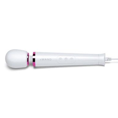 LE WAND PETITE PLUG IN MASSAGER, Color: WHITE
