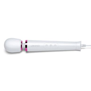 LE WAND PETITE PLUG IN MASSAGER, Color: WHITE