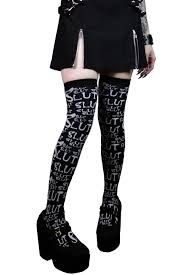 THIGH HIGH SLUT SOCKS