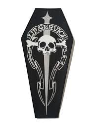 COFFIN BACK PATCH