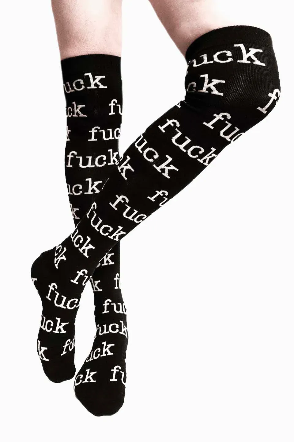 FUCK THIGH HIGH SOCKS