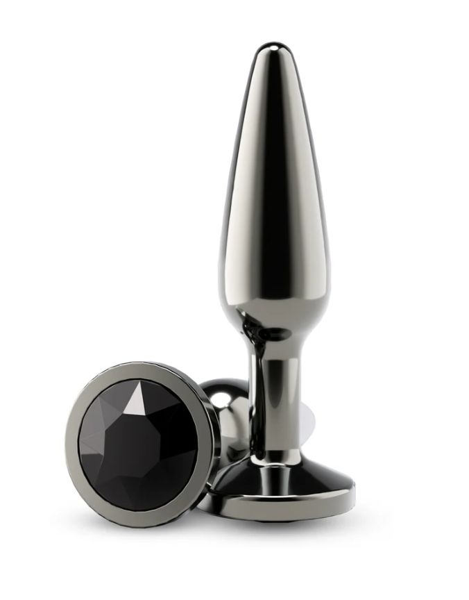 REAR ASSETS TAPERED PLUG MED, Color: GUNMETAL/BLACK