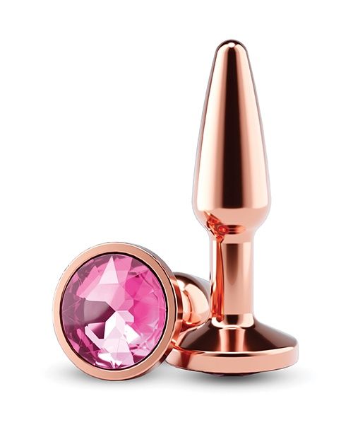 REAR ASSETS TAPERED PLUG SMALL, Color: ROSE GOLD/PINK