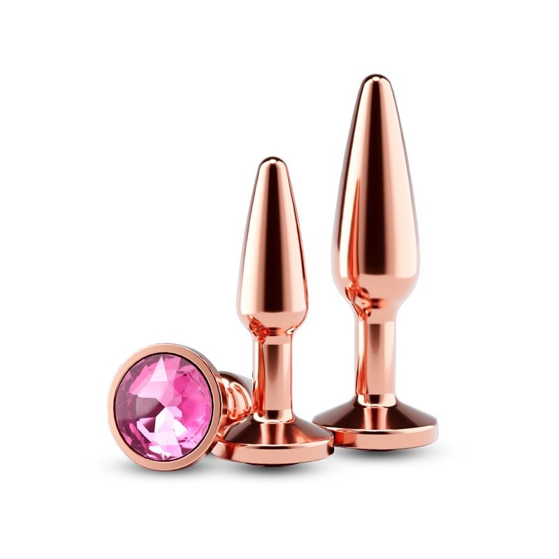 REAR ASSETS TAPERED PLUG TRAINER KIT, Color: ROSE GOLD/PINK