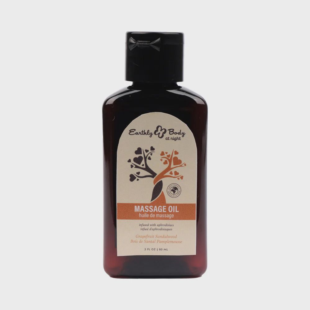 EB AT NIGHT MASSAGE OIL 2OZ, SCENT: GRAPEFRUIT/SANDALWOOD