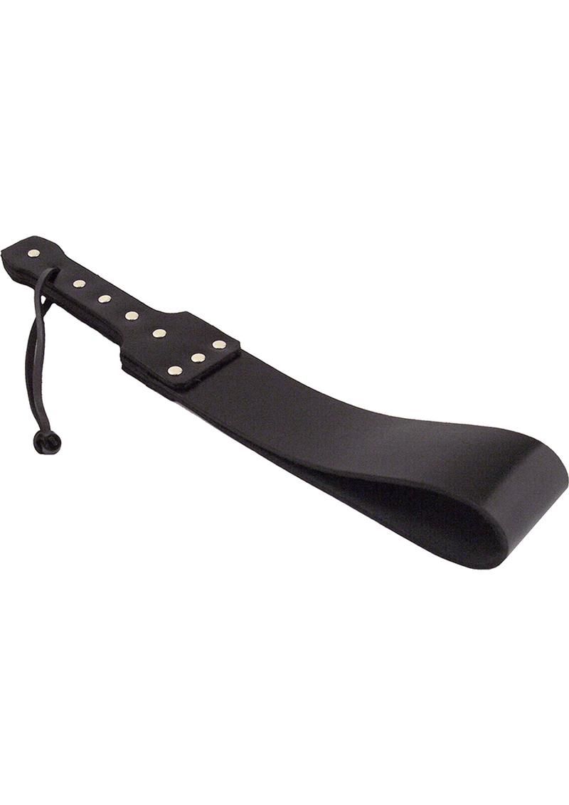 ROUGE FOLDED LEATHER PADDLE