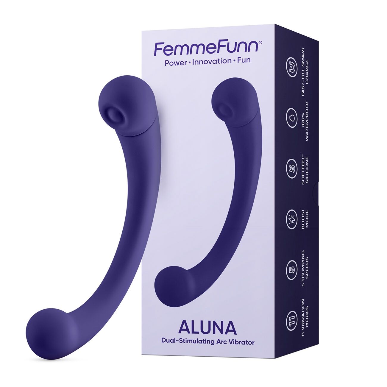 FEMME FUNN ALUNA, Color: DARK PURPLE