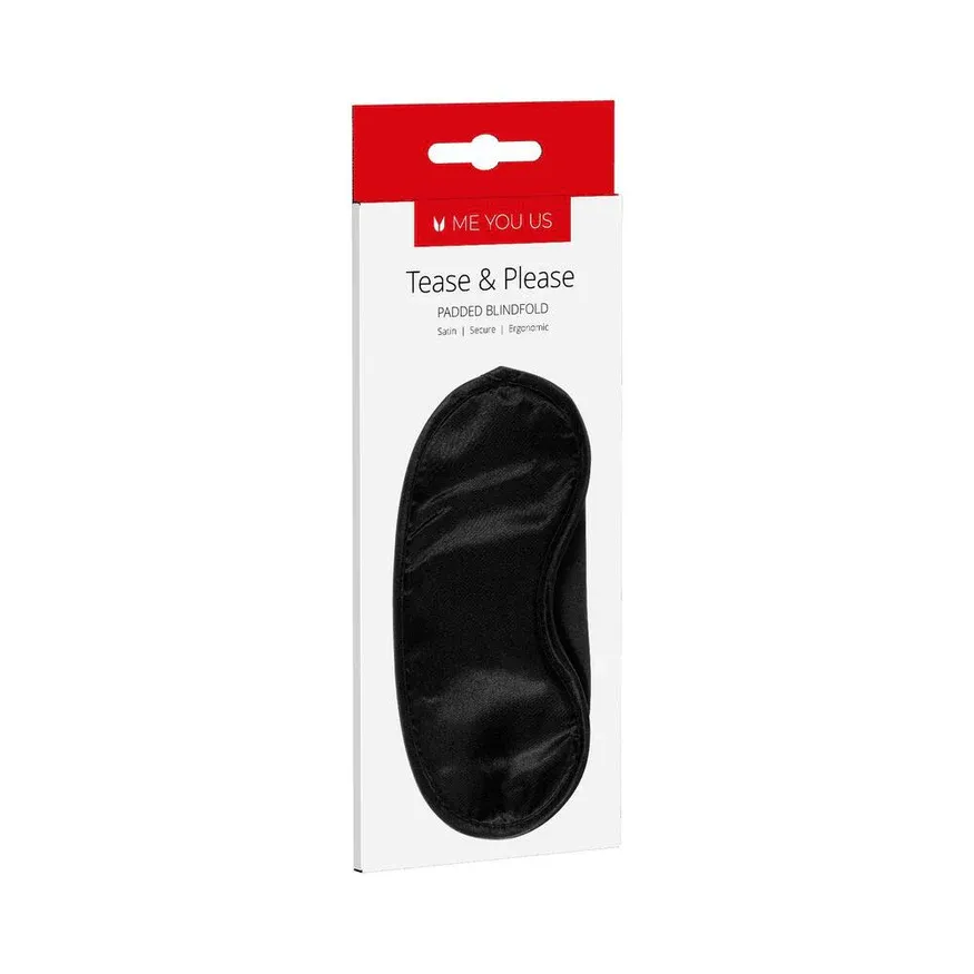 MYU TEASE &amp; PLEASE BLINDFOLD BLK