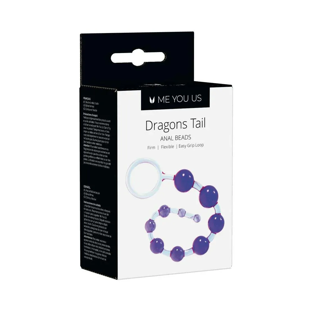 MYU DRAGONZ TAIL ANAL BEADS VIOLET