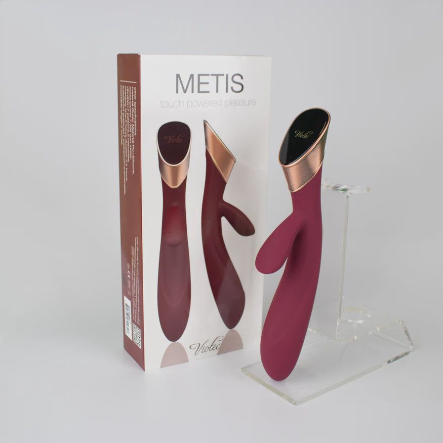 METIS TOUCH PANEL RABBIT VIBE, Color: WINE