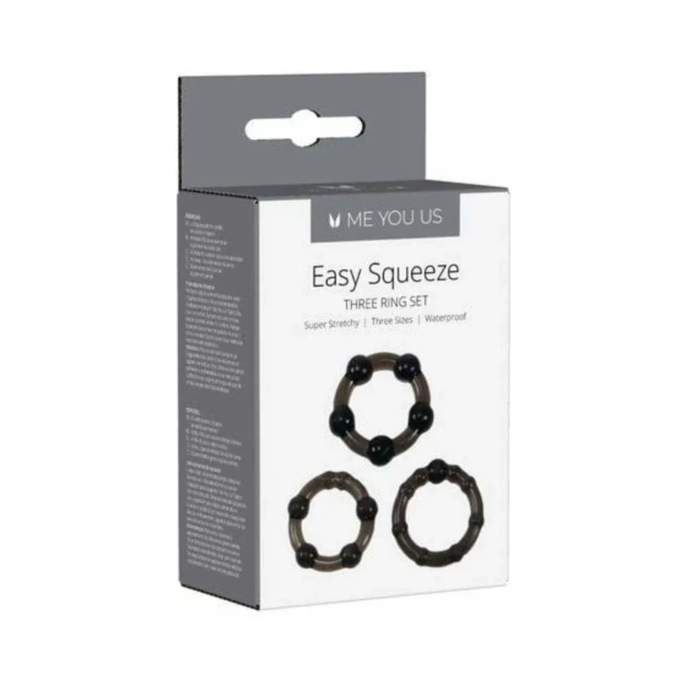 MYU EASY SQUEEZE 3 PC C RING SET