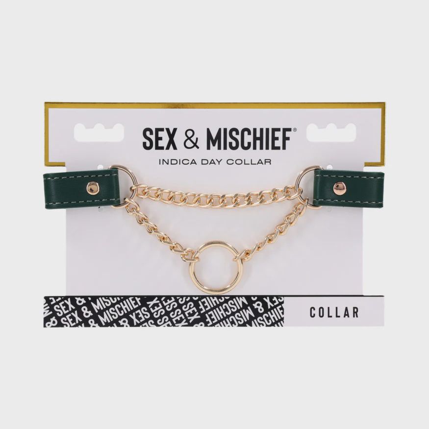 SS S&amp;M INDICA DAY COLLAR - Badd Kitty