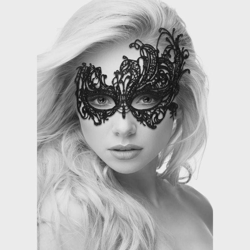 OUCH! B&amp;W ROYAL LACE MASK