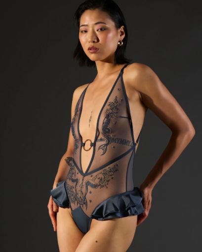 SIREN BODYSUIT, Size: XS