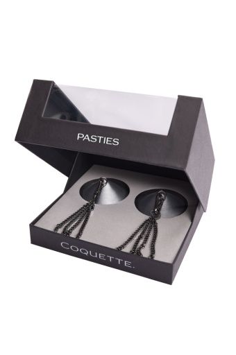 GUNMETAL GLAM PASTIES