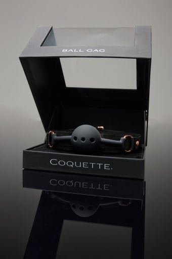 COQUETTE LUXE BALL GAG BLACK