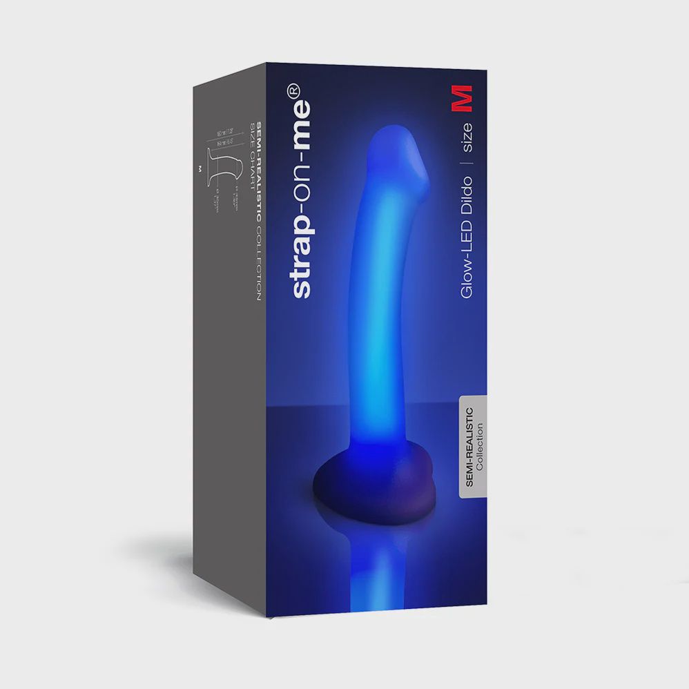 STRAP ON ME GLOW LED DILDO