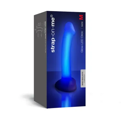 STRAP ON ME GLOW LED DILDO