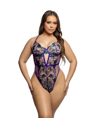 ELECTRIC SHIMMER TEDDY