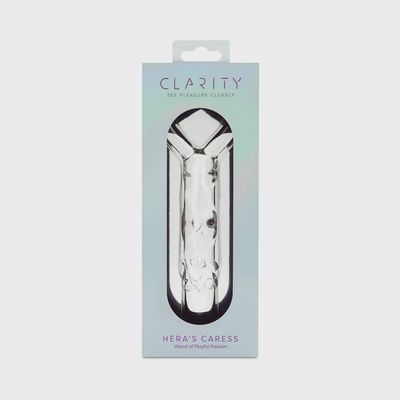 CLARITY HERAS CARESS GLASS DILDO