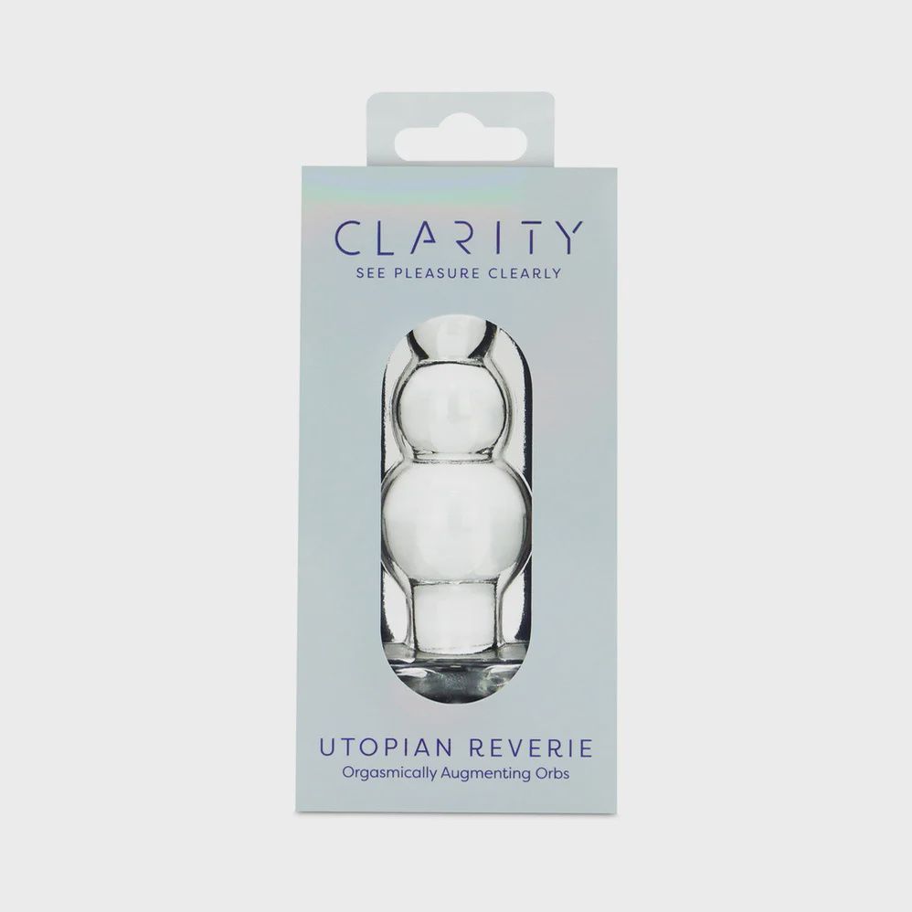 CLARITY UTOPIAN REVERIE GLASS DILDO
