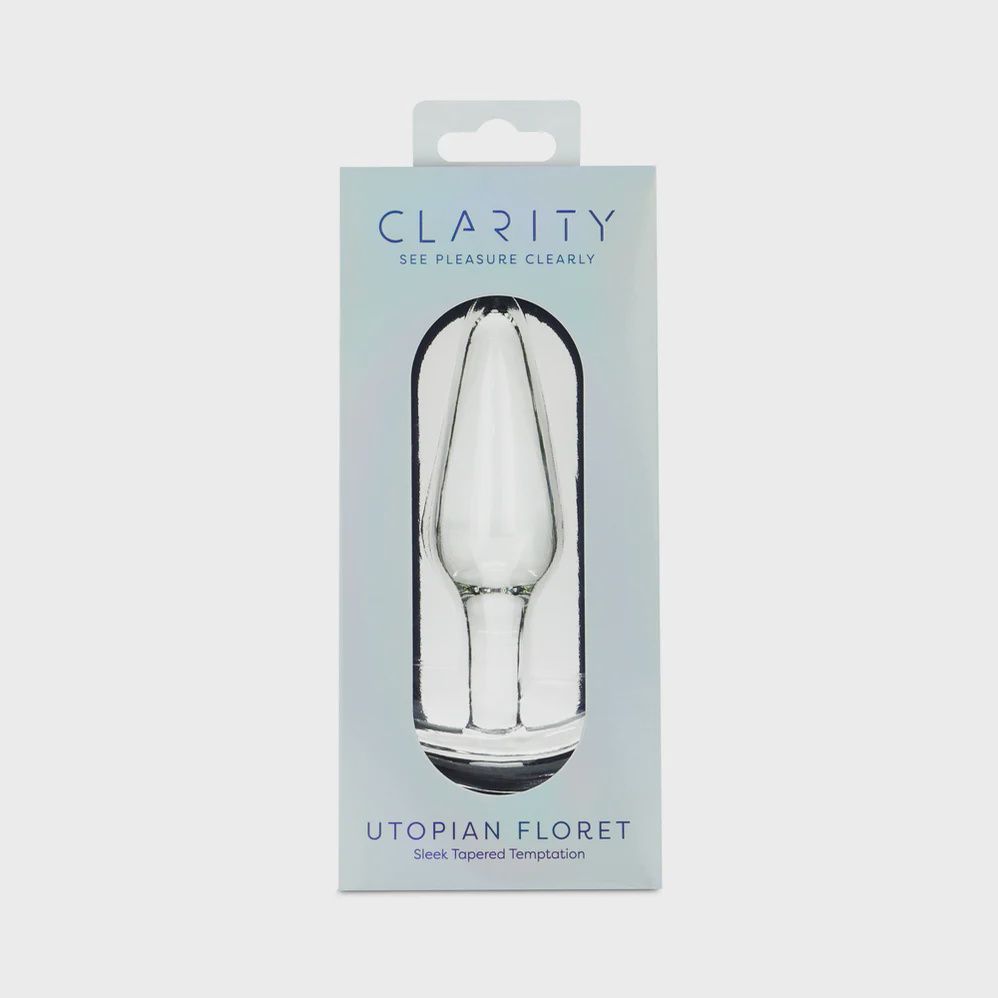 CLARITY UTOPIAN FLORET GLASS PLUG