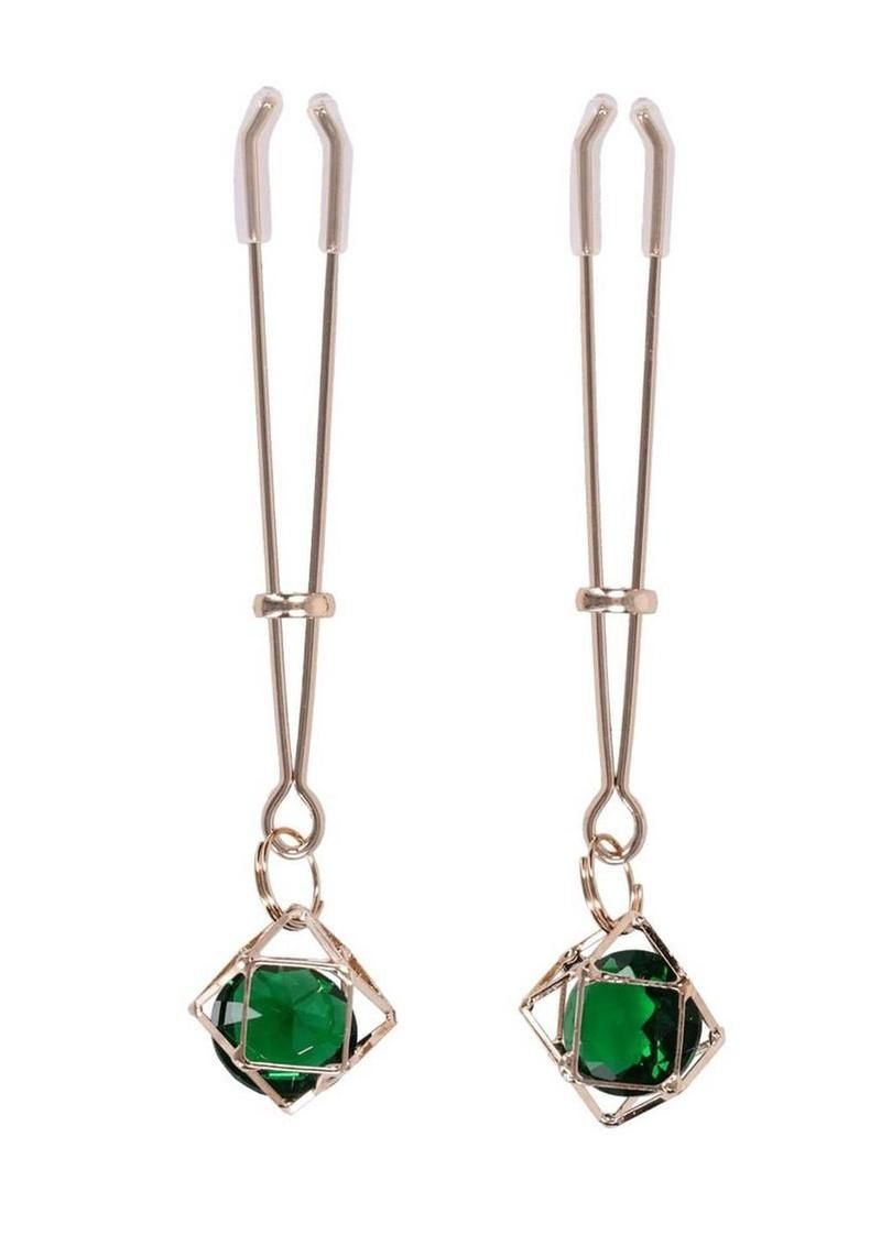 SS S&amp;M INDICA NIPPLE CLAMPS