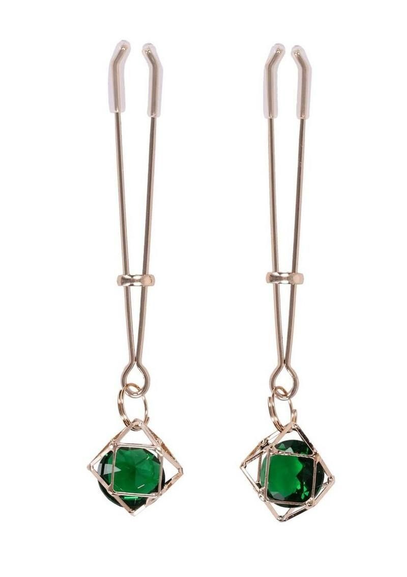 SS S&amp;M INDICA NIPPLE CLAMPS