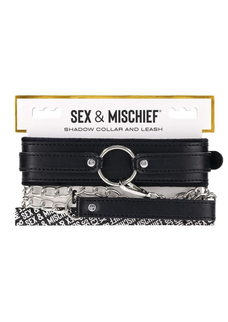 SS S&amp;M SHADOW COLLAR &amp; LEASH