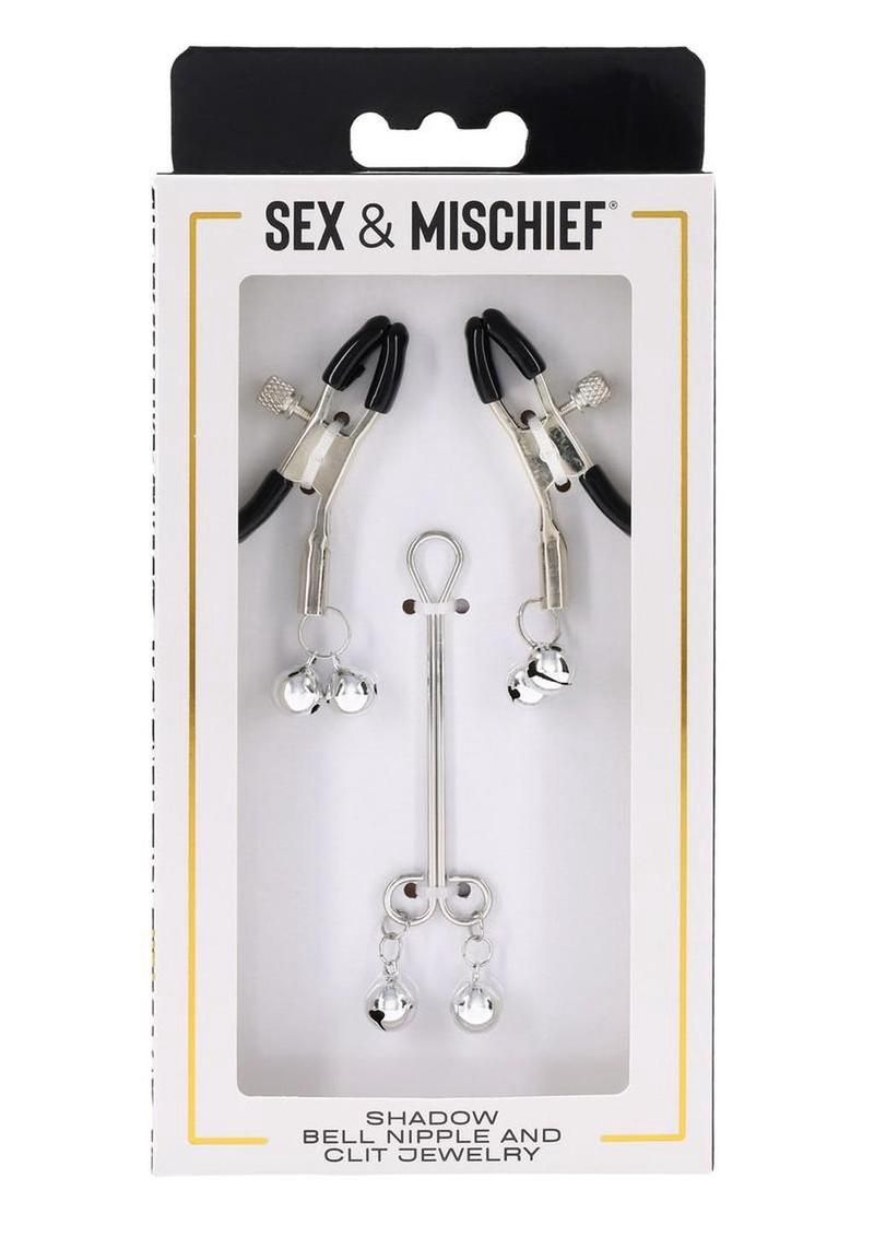 SS S&amp;M SHADOW BELL NIPPLE/CLIT JEWELRY