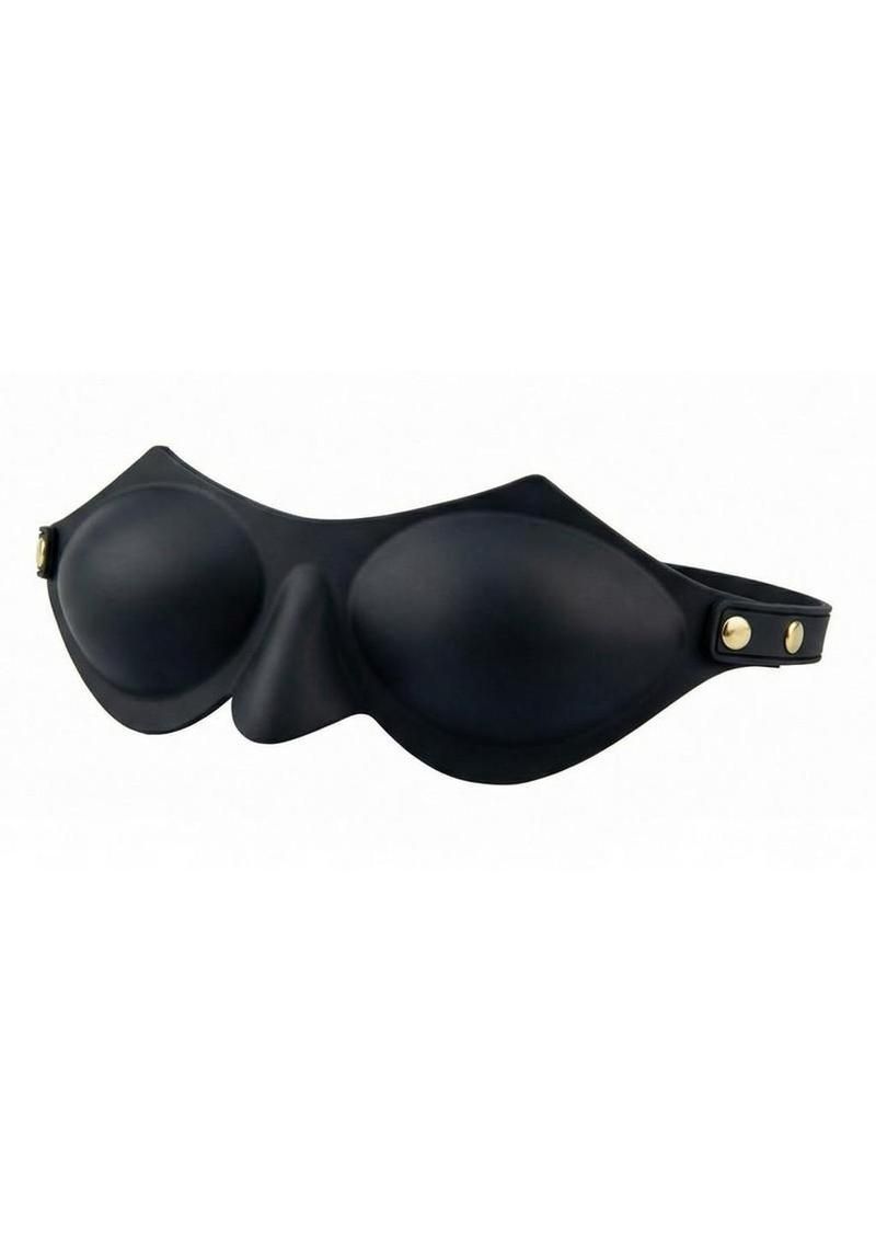 ARDOR SILICONE BLINDFOLD, Color: BLACK