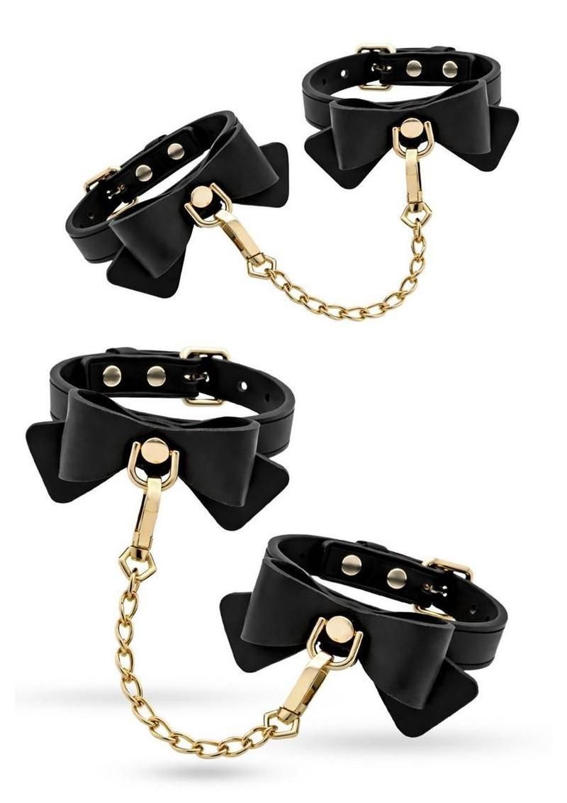 ARDOR WRIST &amp; ANKLE RESTRAINTS, Color: BLACK