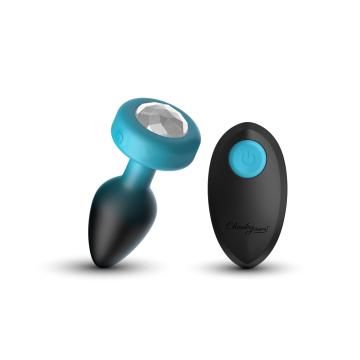 CHEEKY CHARMS ELUXE VIBE PLUG SMALL, Color: BLUE