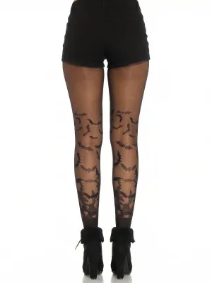 BAT WING SHEER TIGHTS