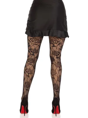 WILD ROSE NET TIGHTS