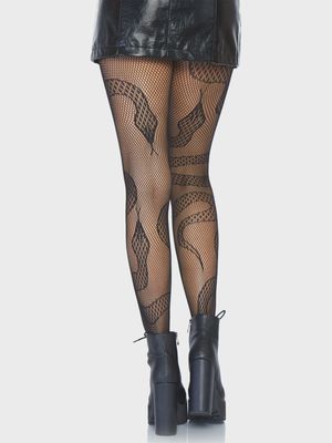SNAKE NET TIGHTS