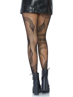 SNAKE NET TIGHTS