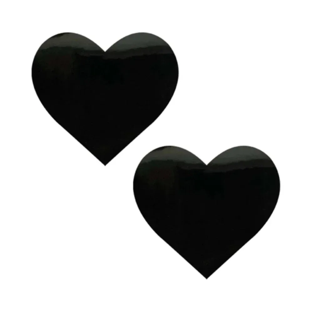 NEVA NUDE PASTY VINYL HEARTS