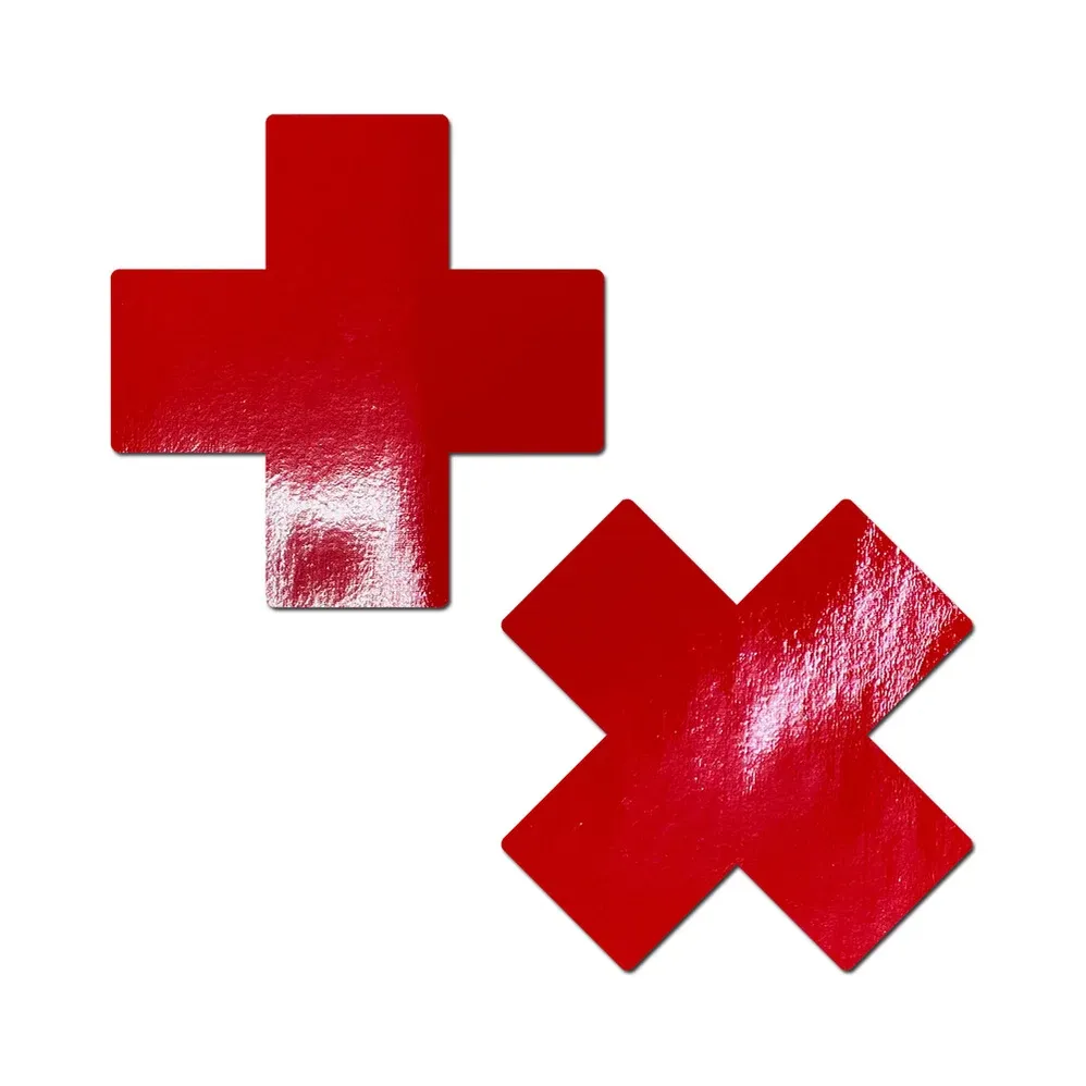 PASTEASE PLUS X VINYL RED PASTIES