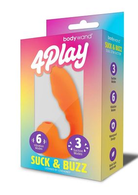 BODYWAND 4PLAY SUCK &amp; BUZZ