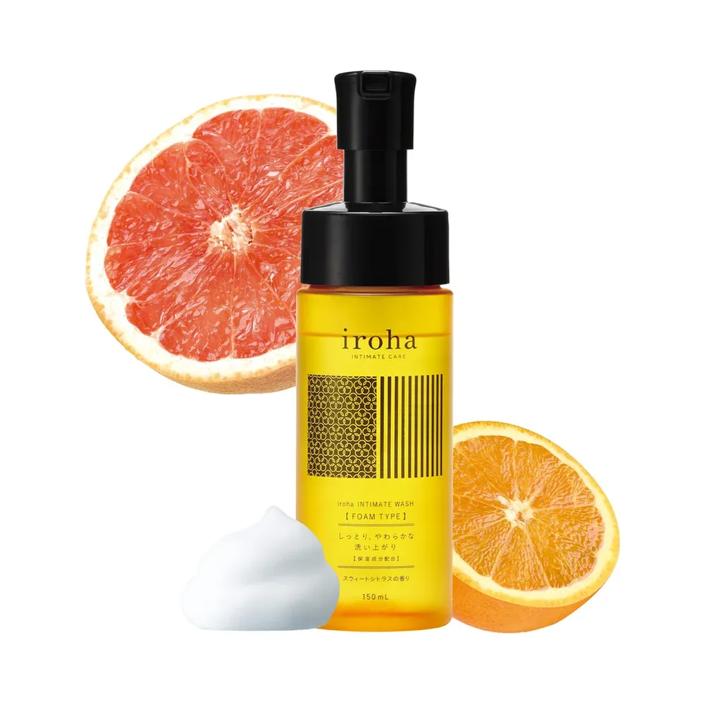 IROHA INTIMATE WASH, Fragrance: SWEET CITRUS