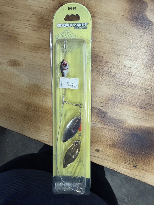 1/4 OZ BOO SPIN RIG DOUBLE WILLOW