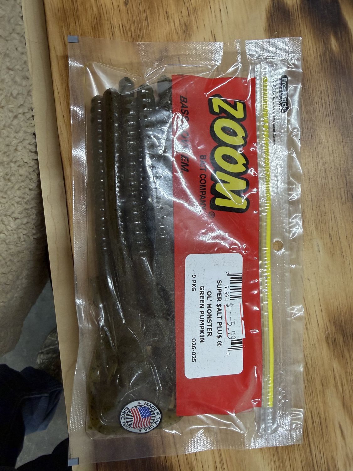 OL MONSTER GREEN PUMPKIN