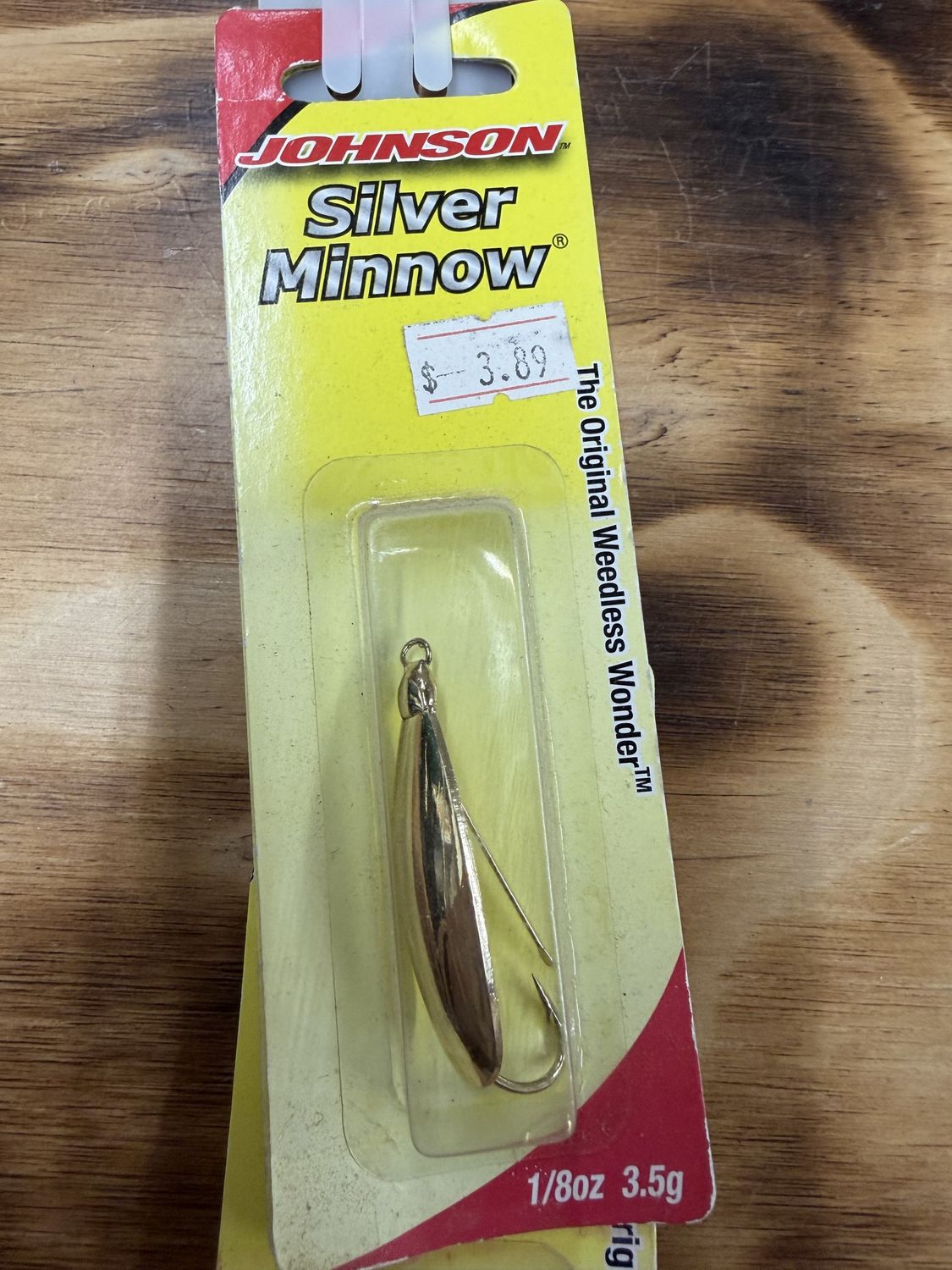 JOHNSON SILVER MINNOW SMALL GOLD