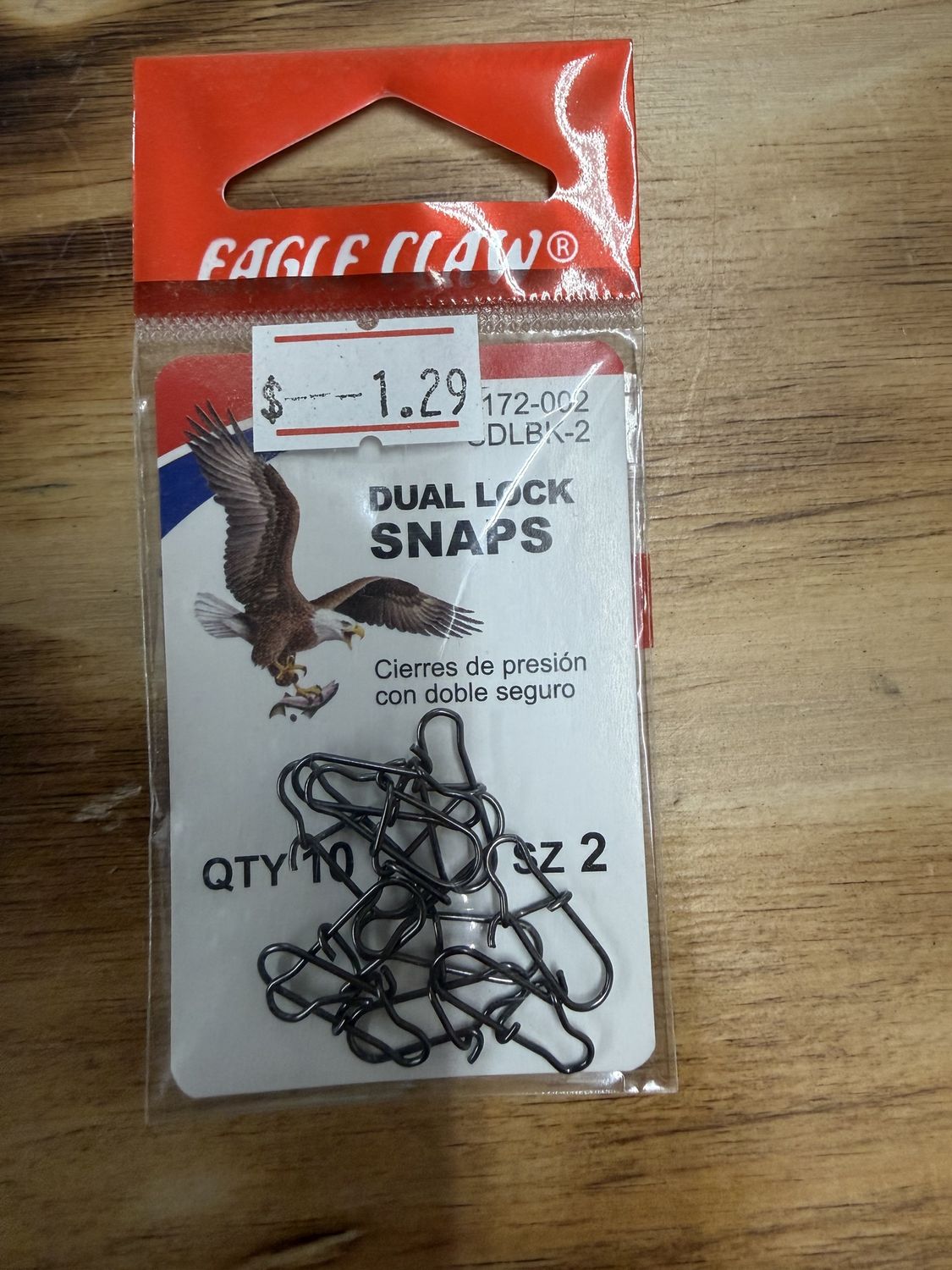 DUAL LOCK SNAPS SZ 2