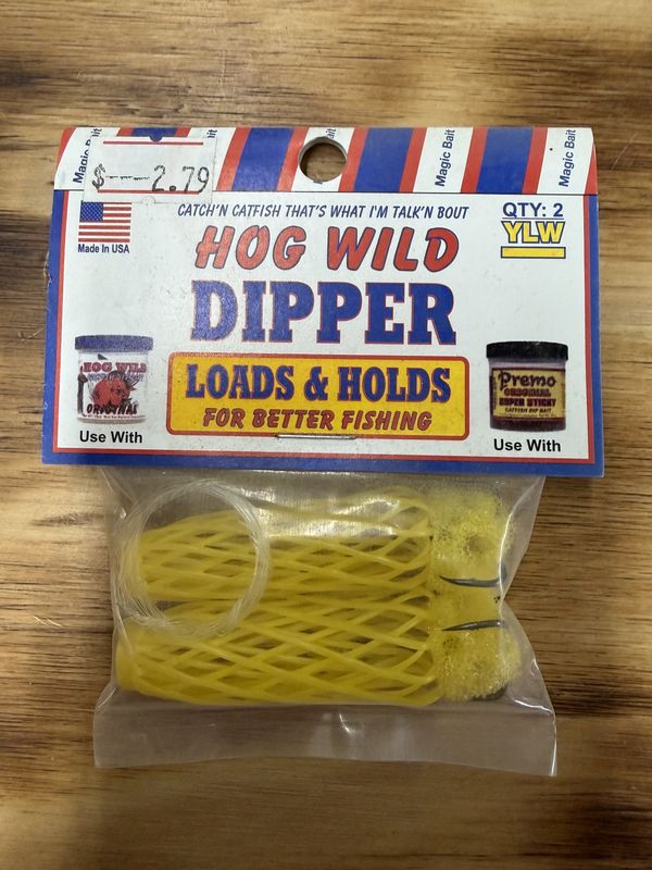 HOG WILD DIPPER YELLOW 2 PCK