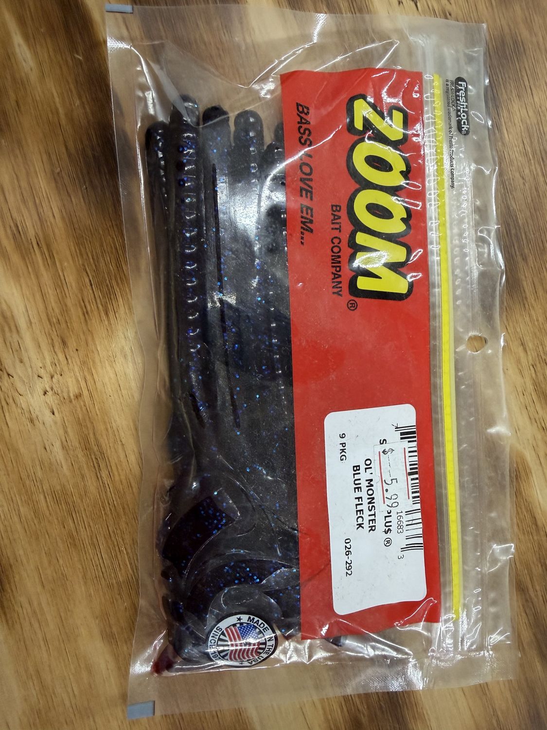 OL MONSTER BLUE FLECK